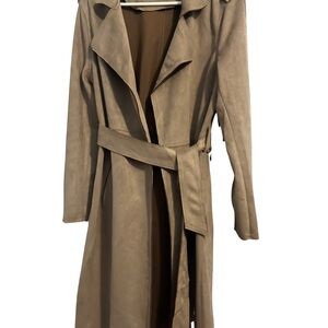 T Tahari Classic Beige Trench Coat